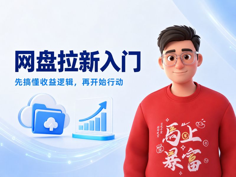网盘拉新基本认知